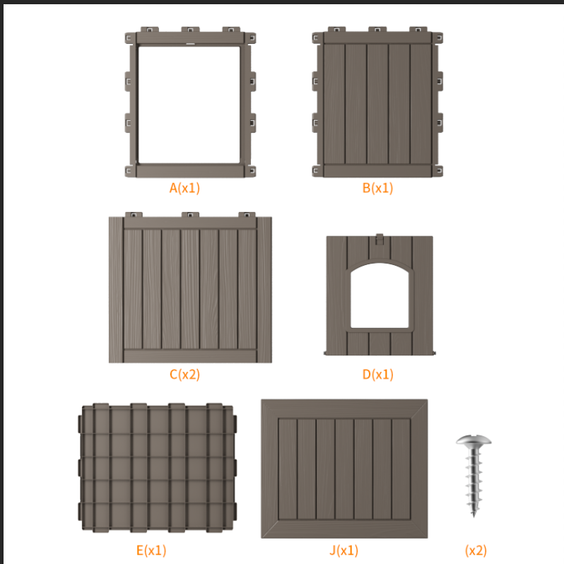 Vbal Cat Litter Box Furniture,Cat Washroom Litter Box Enclosure,Wooden Cat House Nightstand End Table,Indoor Cat Furniture Cabinet Pet Crate Black